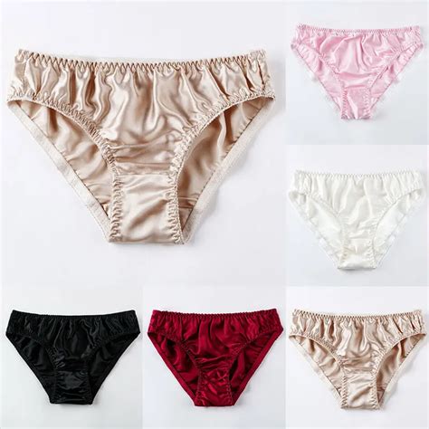 sexy ice silk panties women lingerie elastic briefs underpant трусы tempting female breathable