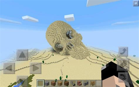 Giant Generated Skull In Minecraft Minecraft Amino