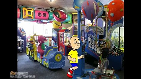 Caillou Goes To Chuck E Cheese And Gets Grounded Video Dailymotion