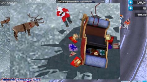 Emergency Hq Android Gameplay 60 Santa Sleigh Accident And Santa