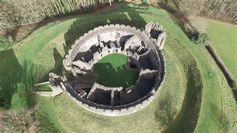 Norman Castle Of Restormel In Cornwall With Map And Photos