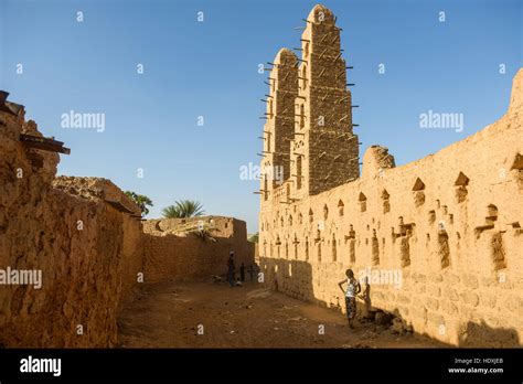 Grand Mosque Of Bani Burkina Faso Stock Photo Alamy
