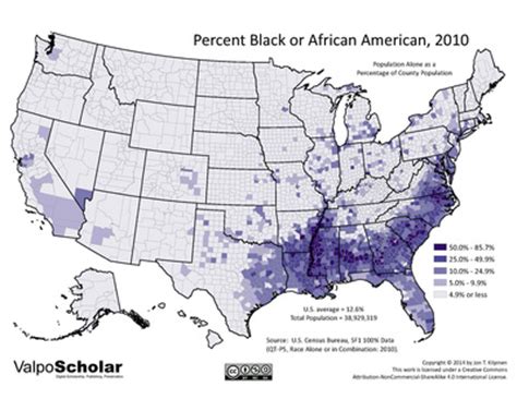 Percent Black Or African American By Jon T Kilpinen