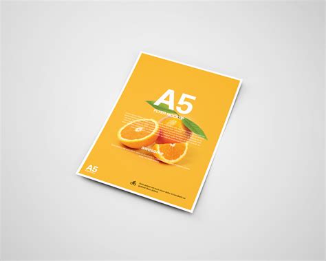Download A5 Flyer Mock-Ups - ToaSin Studio | Free & Premium Product ...