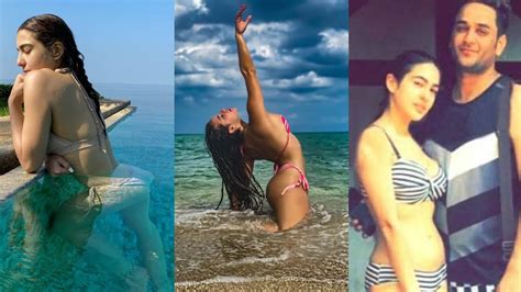Sara Ali Khan Letest Bikini Photos On Vacation Youtube