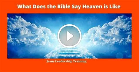 What Does The Bible Say Heaven Is Like Heaven Pdf