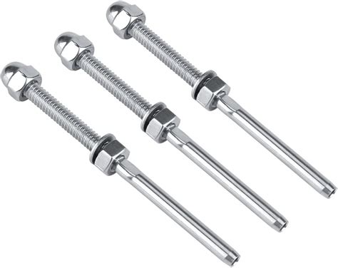 10 Pack Stainless Steel Cable Threaded Terminal Tension Stud Ends