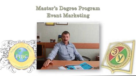 There is also a wide choice of graduate programs including master's degrees and research phd studies available at malaysian universities. Master`s Degree Program: Event Marketing (BSEU, FIBC ...