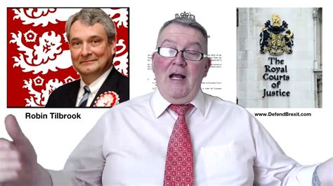 Robin Tilbrook Brexit Court Case Appeal For Help Mirror Youtube
