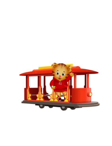 Personalized Daniel The Tiger Trolley Iron On Transfer With Etsy