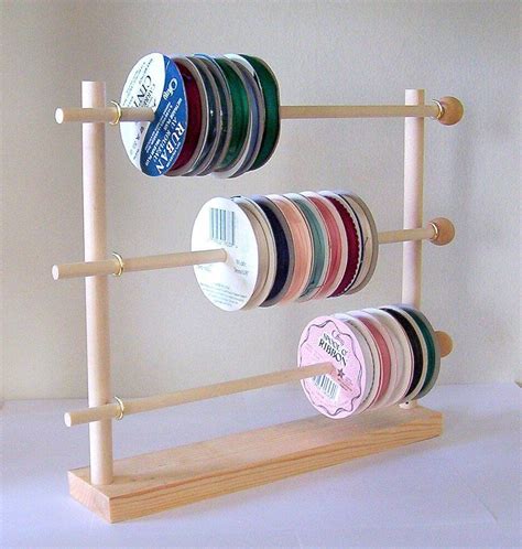 Using A Ribbon Storage Rack For A Neat And Tidy Home Home Storage