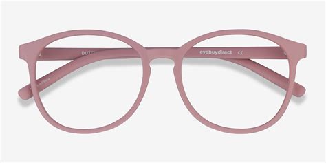 dutchess round matte pink glasses for women eyebuydirect