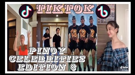 pinoy celebrities tiktok compilation part 3 youtube