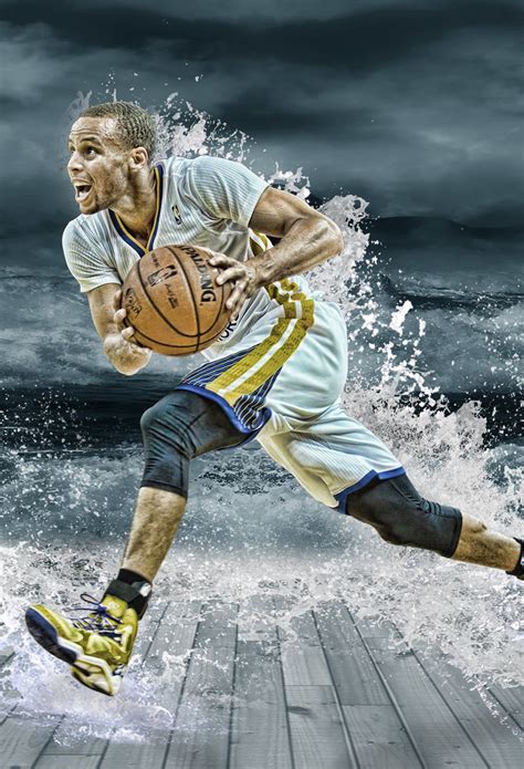Stephen Curry Splash Wallpaper For Iphone X 8 7 6 Free Download On