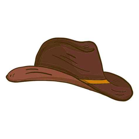 Cowboy Hat Side View Cartoon Transparent Png And Svg Vector File