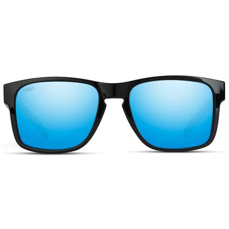 Wearme Pro Premium Polarized Mirror Lens Classic Square Style Sunglasses