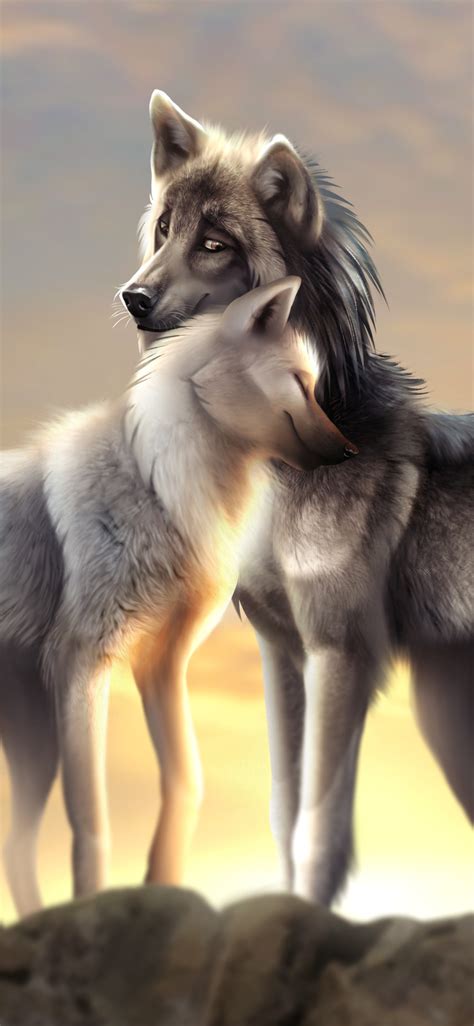 1125x2436 Wolves Love Iphone Xsiphone 10iphone X Hd 4k Wallpapers