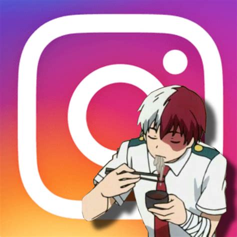 Instagram Icon Shoto Todoroki App Icon Animated Icons Anime App