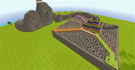 Finally, place the hedge block you chose around the entrance. MINECRAFT MAZE SURVIVAL Minecraft Project