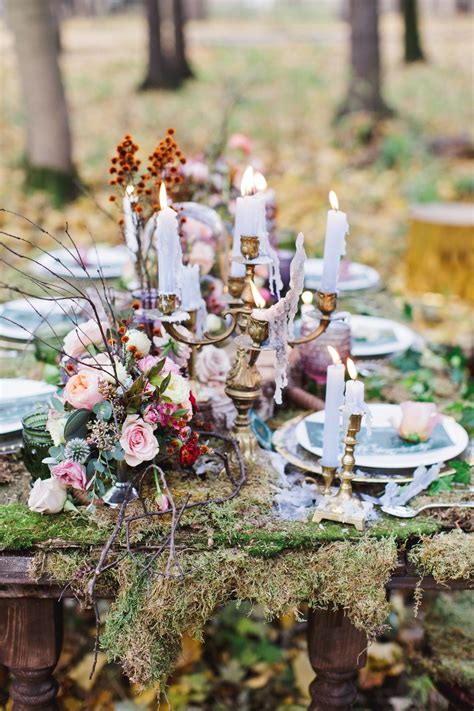 Enchanted Forest Fairytale Wedding in Shades of Autumn | Enchanted