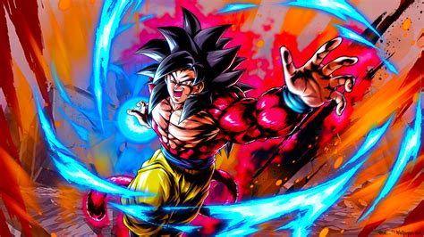 Full Power Super Saiyan 4 Goku De Dragon Ball Gt [dragon Ball Legends Arts] Para Escritorio 4k