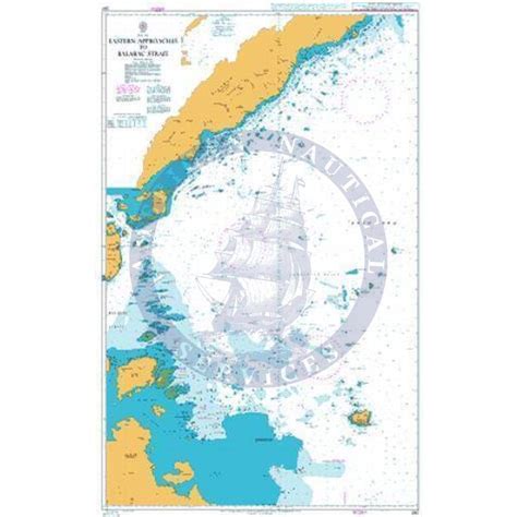 British Admiralty Nautical Chart 287 Eastern Approaches To Balabac St