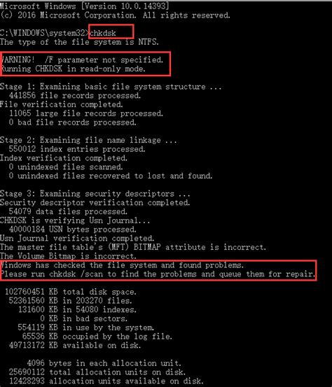 How To Use Chkdsk Command To Check Disk Error In Windows Driver Talent Blog
