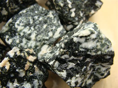 Black Tourmaline In White Quartz Rock Rough For Tumbling Polishing