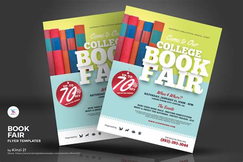 Book Fair Flyers Corporate Identity Template Flyer Template Flyer