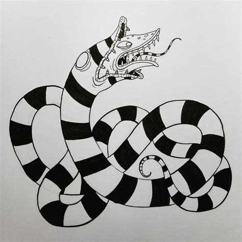 If the body looks a bit more snaky than you normally see that is because i used an image of a snake as my reference for the body. Nate Call on Twitter: "#inktober day 24: Sandworm from ...
