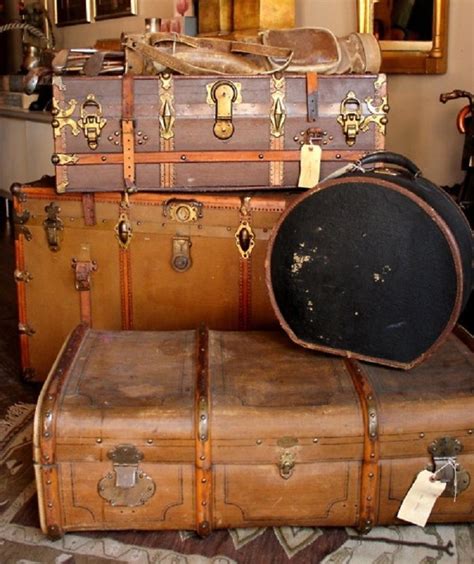 Vintage Luggage Trunks And Chests Old Trunks Vintage Trunks Vintage