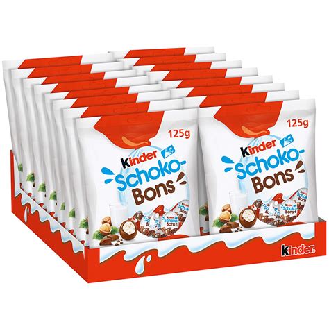 Kinder Schoko Bons 125g Online Kaufen Im World Of Sweets Shop