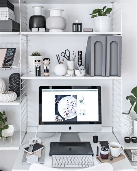 Home Office Scandinavian Workspace On Inspirationde