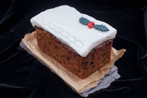 As a child i remember being bundled up warm. Loaf Christmas Cakes