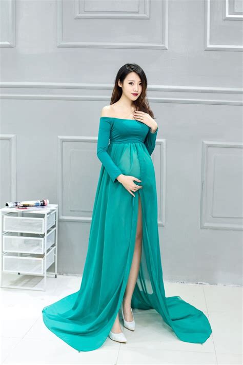 hot sexy maternity gown photography photo shoot fancy chiffon maternity dresses ebay