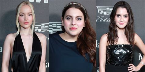 dove cameron beanie feldstein and nikki reed step out for women in film s female oscar nominees