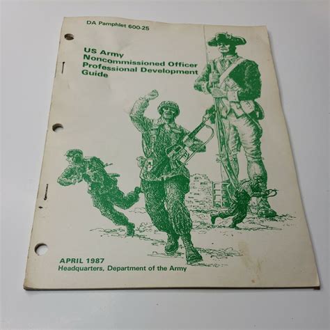 Department Of The Army Pamphlet Da Pam 600 25 Us Army Noncommissioned