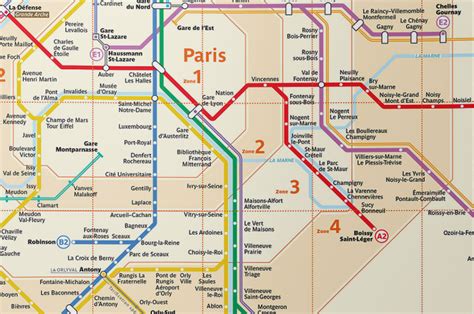 Paris Rer Map Guide To The Biggest Rer Lines And Trains In Paris