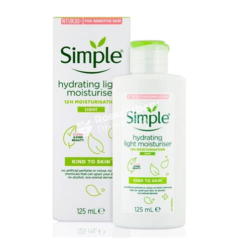 Simple Hydrating Light Moisturiser 125ml Exp 022024 Shopee Malaysia