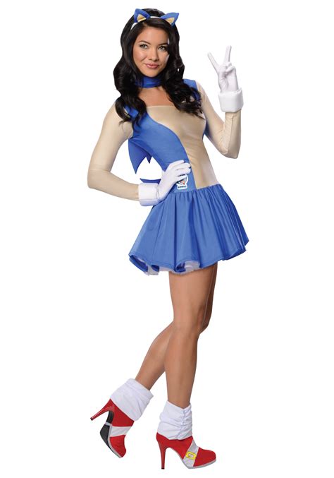 Adult Sonic Dress Costume Halloween Costume Ideas 2019