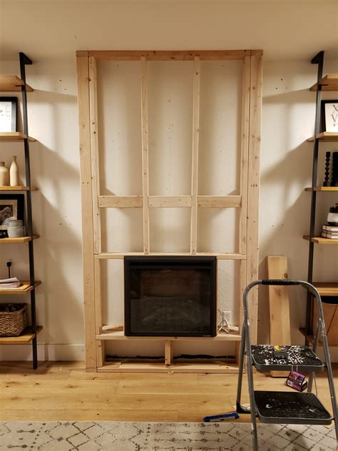 Including the cost of renting the scaffolding, the entire fireplace project cost right around $1,500. DIY Electric Fireplace How-To Tutorial - Kismet House