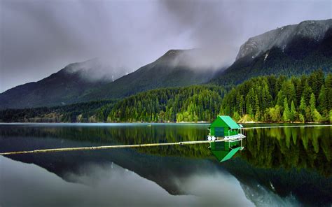 Capilano Lakes North Vancouver Nature Forest Jungle House Mountains
