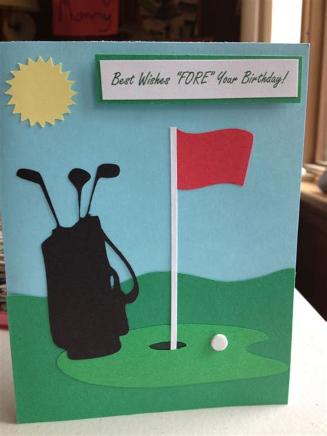 Golf Birthday Card Golf Birthday Cards Bday Cards Birthday Cards