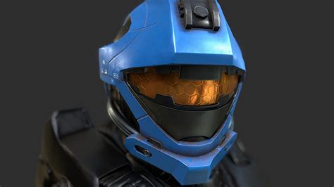 Halo 3 Recon Helmet 3d Model By Zbrush Hero 9715cb0 Sketchfab