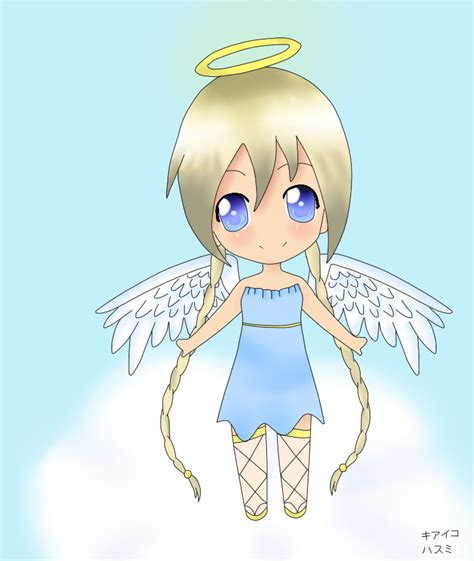 Chibi Angel By Nekokiaiko On Deviantart