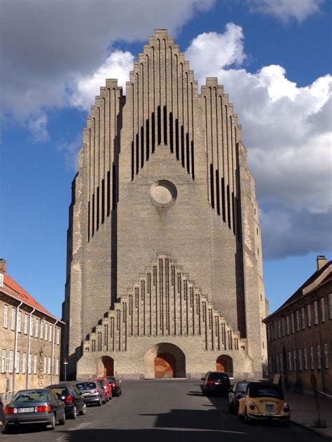 Grundtvig Church In Copenhagen Architecture Landmark Church Facade
