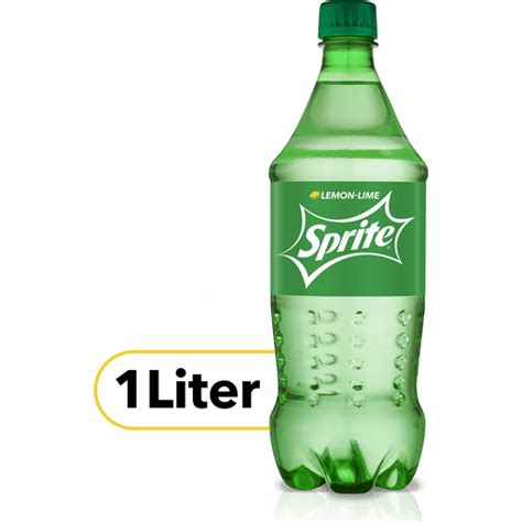 Sprite Bottle 1 Liter Soft Drinks Martins Emerald