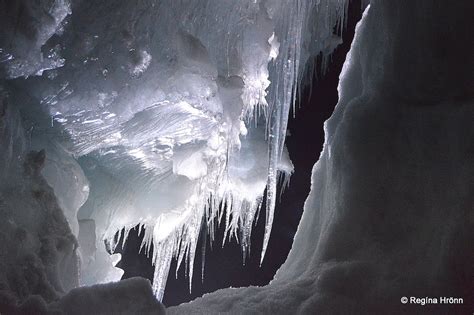 A Visit To The Ice Cave Tunnel In Langjökull Glacier In Iceland Into