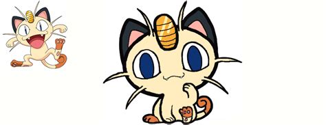 Chibi Meowth By Bloothecrazy01 On Deviantart