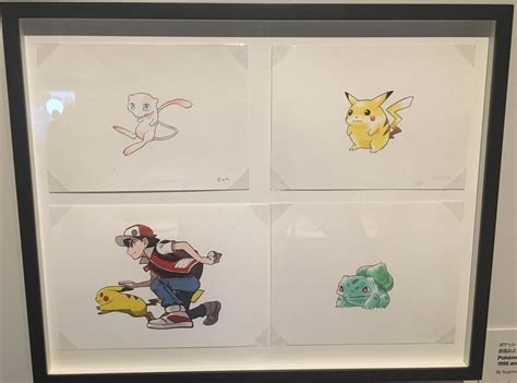 Remember Thick Pikachu With The Original Pokemon Artwork At The British
